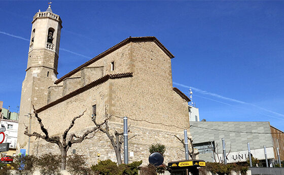 Comencen les obres de restauració de la coberta de la nau central de l'església de Sant Bartomeu d'Alpicat