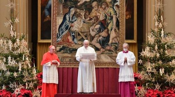 El Papa demana "vacunes per a tothom" en el missatge de Nadal