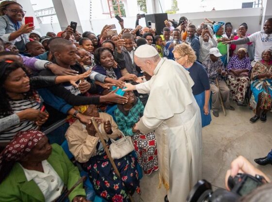 El Papa visita el centre Dream de Sant’Egidio