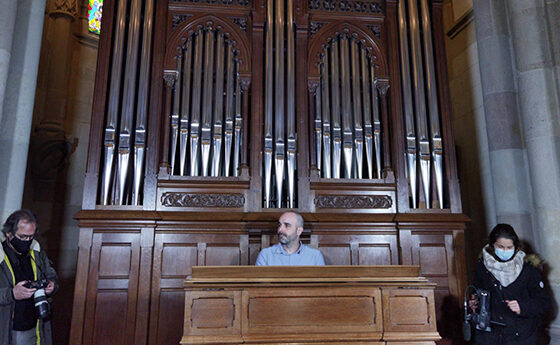 La cripta de la Sagrada Família estrena orgue gràcies a una campanya de mecenatge