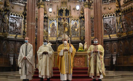 La diòcesi de Terrassa ordena tres sacerdots