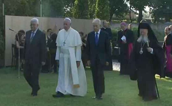 Trobada de pregària per la pau del Papa Francesc amb els presidents d'Israel i Palestina
