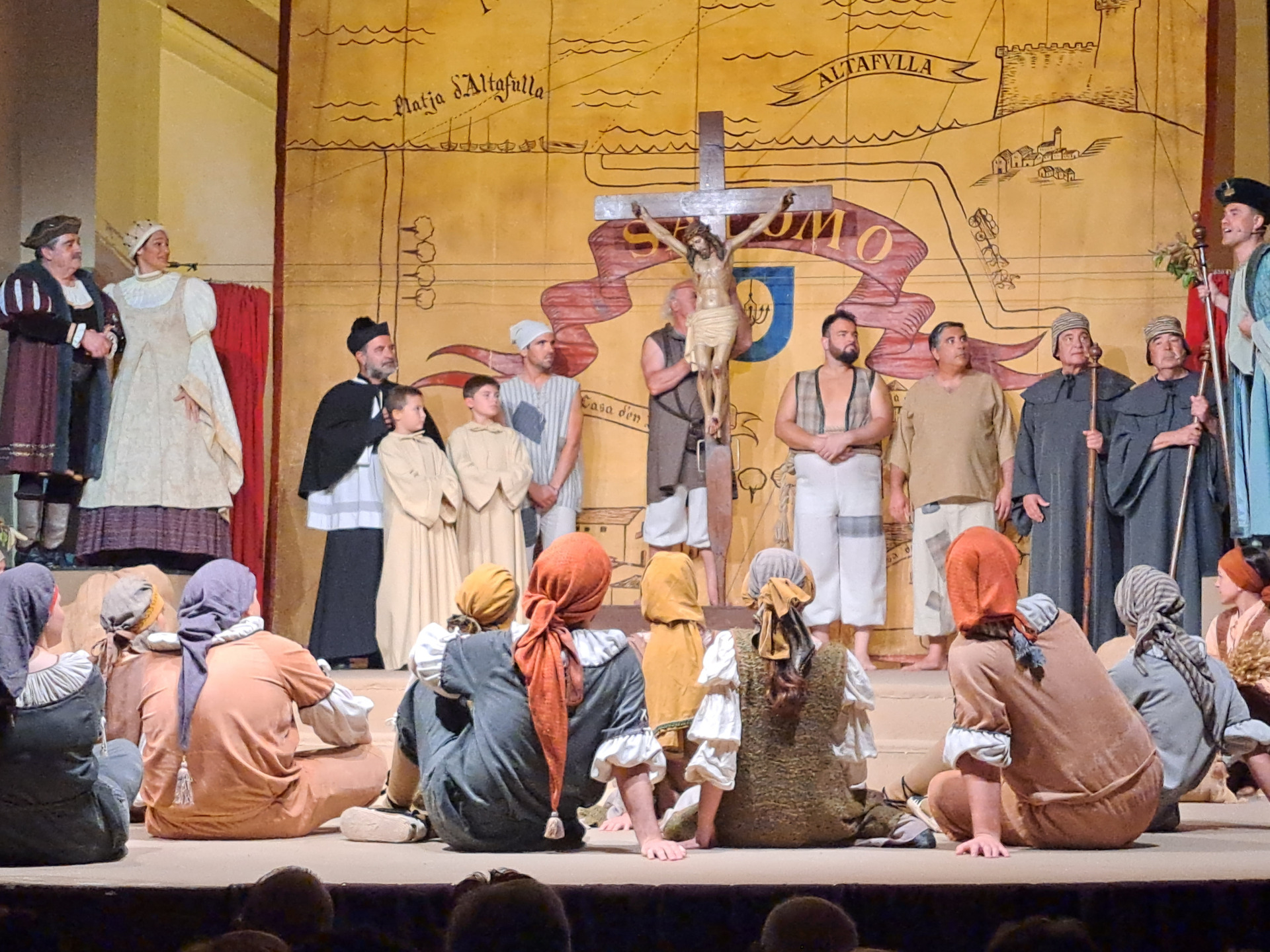 El Ball del Sant Crist de Salomó, una història llegendària del segle XVI a escena