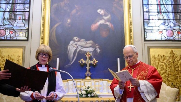 El Papa rep en audiència la nova arquebisbessa de Canterbury